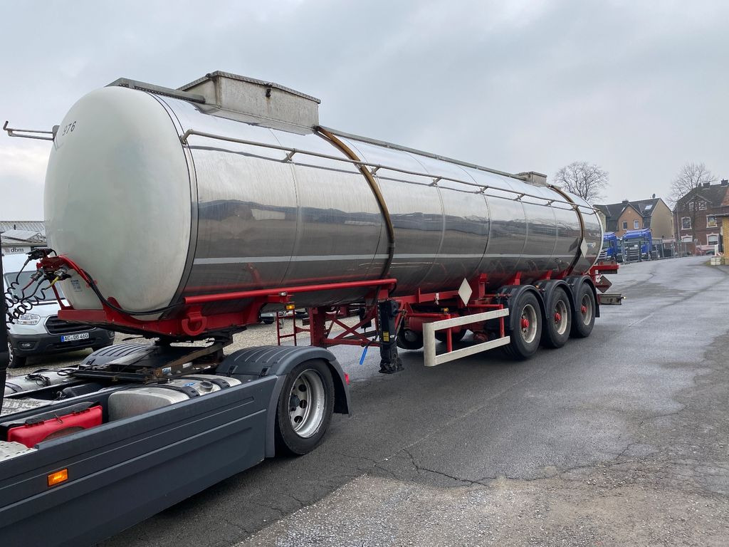 Hendricks Chemie L4BH/26.000 l 1 Kammer/ Chassis:Krause - نصف مقطورة صهريج: صورة 4 Hendricks Chemie L4BH/26.000 l 1 Kammer/ Chassis:Krause - نصف مقطورة صهريج: صورة 4