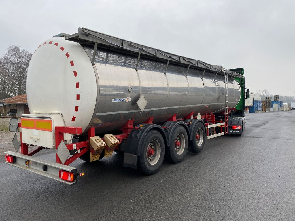 Hendricks Chemie L4BH/26.000 l 1 Kammer/ Chassis:Krause - نصف مقطورة صهريج: صورة 2 Hendricks Chemie L4BH/26.000 l 1 Kammer/ Chassis:Krause - نصف مقطورة صهريج: صورة 2