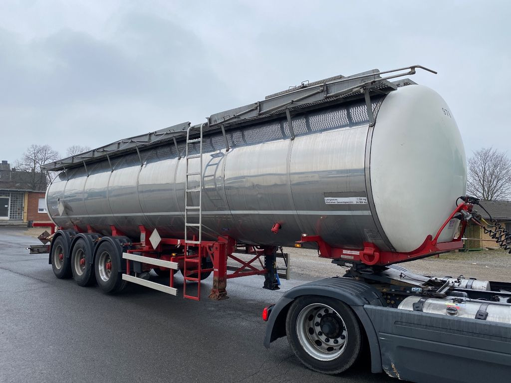 Hendricks Chemie L4BH/26.000 l 1 Kammer/ Chassis:Krause - نصف مقطورة صهريج: صورة 3 Hendricks Chemie L4BH/26.000 l 1 Kammer/ Chassis:Krause - نصف مقطورة صهريج: صورة 3