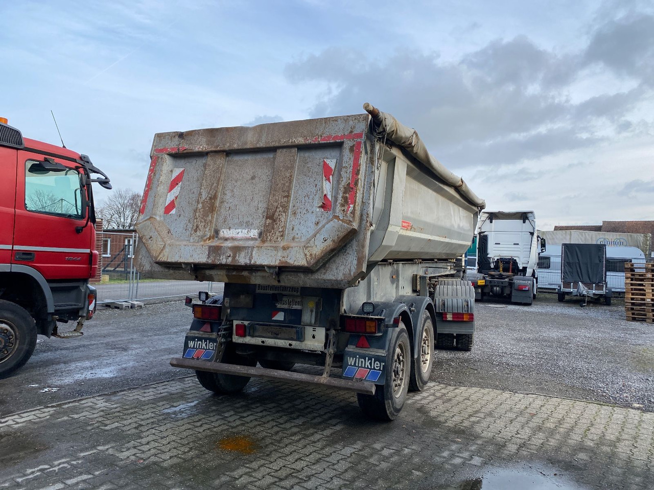Langendorf 2-achs Stahlmulde 24 cbm - قلابة نصف مقطورة نصف مقطورة قلابة: صورة 2 Langendorf 2-achs Stahlmulde 24 cbm - قلابة نصف مقطورة نصف مقطورة قلابة: صورة 2
