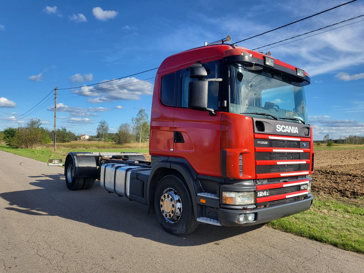SCANIA 124 - شاحنة هيكل كابينة: صورة 1 SCANIA 124 - شاحنة هيكل كابينة: صورة 1