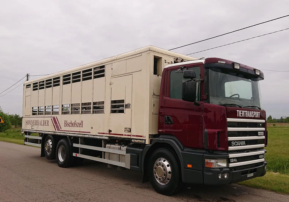 Scania 124 420 Do żywca - شاحنة نقل المواشي: صورة 2 Scania 124 420 Do żywca - شاحنة نقل المواشي: صورة 2