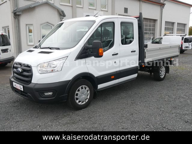 Ford Transit FT 350 L3 VA Pritsche DoKa Klima AHK - شاحنة مفتوحة: صورة 1 Ford Transit FT 350 L3 VA Pritsche DoKa Klima AHK - شاحنة مفتوحة: صورة 1