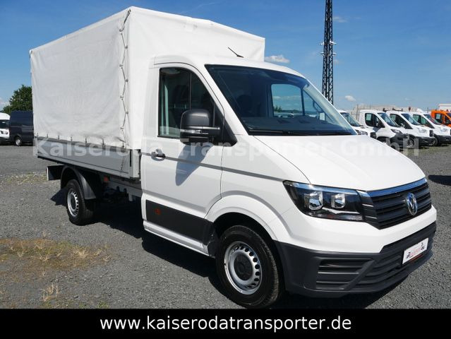 Volkswagen Crafter 35 TDI VA Einzelkabine Pritsche Plane - شاحنة ستارة جانبية: صورة 3 Volkswagen Crafter 35 TDI VA Einzelkabine Pritsche Plane - شاحنة ستارة جانبية: صورة 3