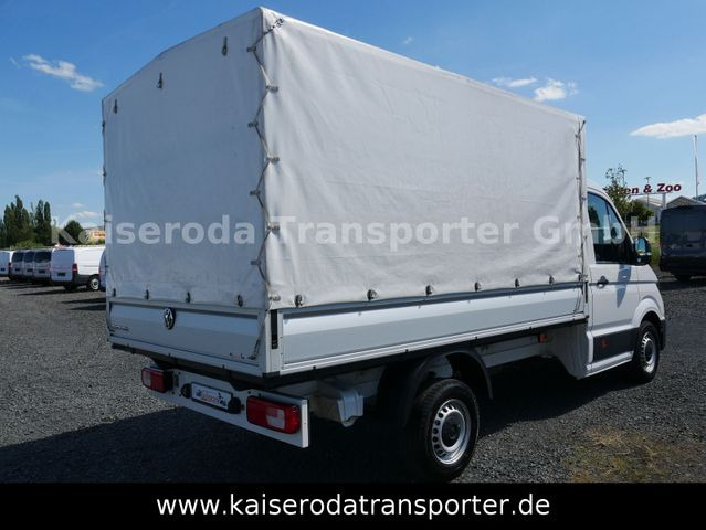 Volkswagen Crafter 35 TDI VA Einzelkabine Pritsche Plane - شاحنة ستارة جانبية: صورة 4 Volkswagen Crafter 35 TDI VA Einzelkabine Pritsche Plane - شاحنة ستارة جانبية: صورة 4