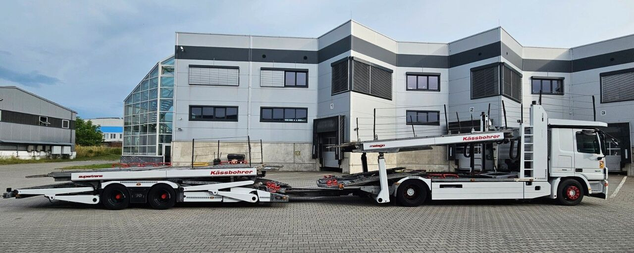 شاحنة نقل سيارات شاحنة MERCEDES-BENZ Actros 1846: صورة 8