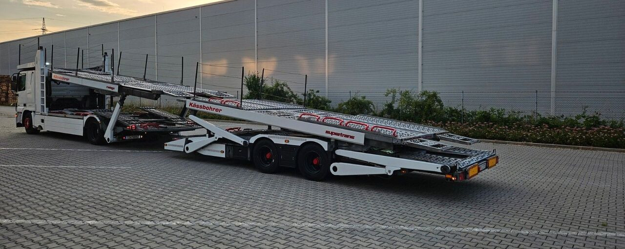 شاحنة نقل سيارات شاحنة MERCEDES-BENZ Actros 1846: صورة 6