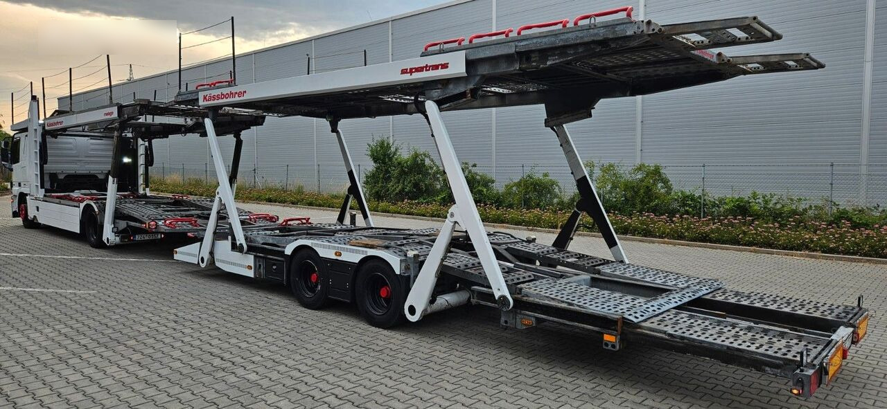 شاحنة نقل سيارات شاحنة MERCEDES-BENZ Actros 1846: صورة 9