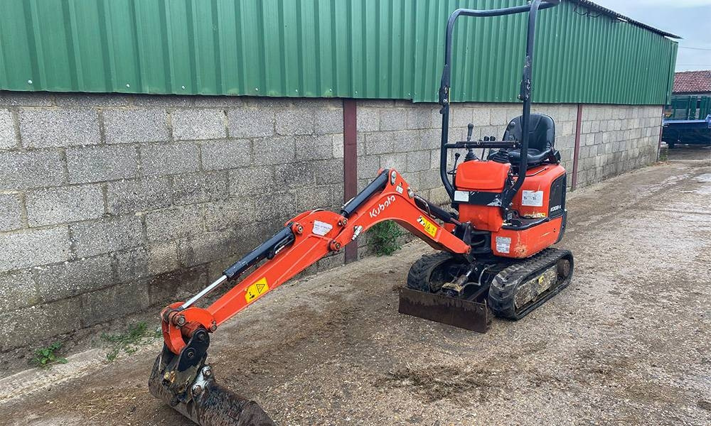 Kubota K008-5 - حفارة مُصَّغرة: صورة 1 Kubota K008-5 - حفارة مُصَّغرة: صورة 1