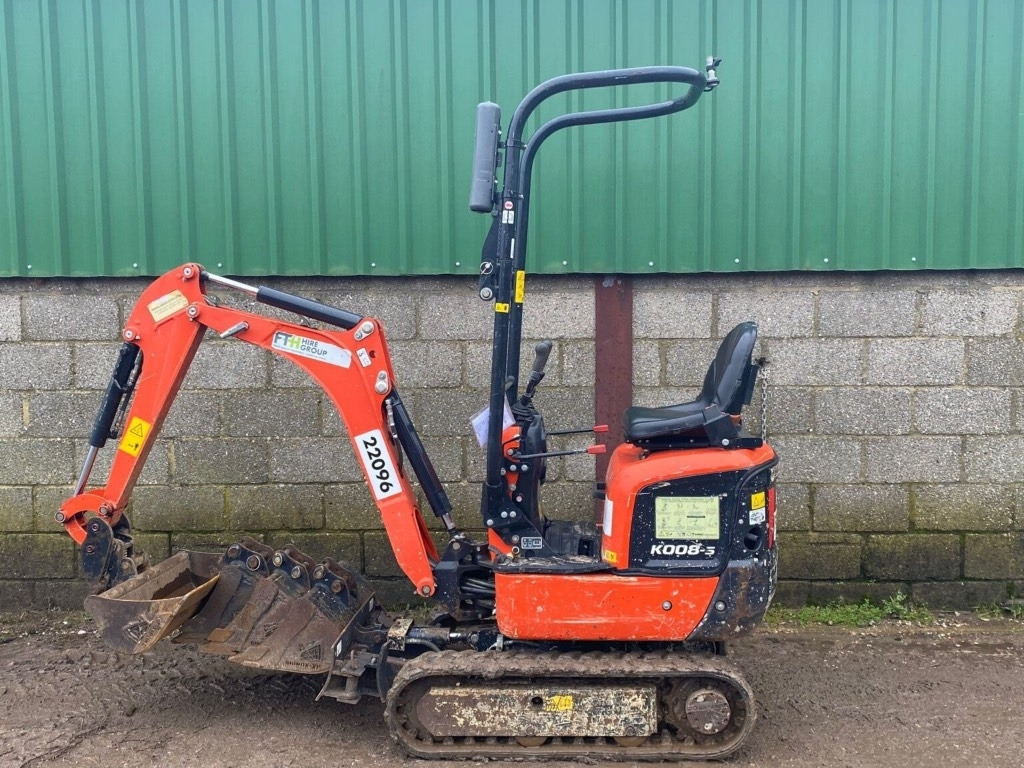 Kubota K008-5 - حفارة مُصَّغرة: صورة 4 Kubota K008-5 - حفارة مُصَّغرة: صورة 4