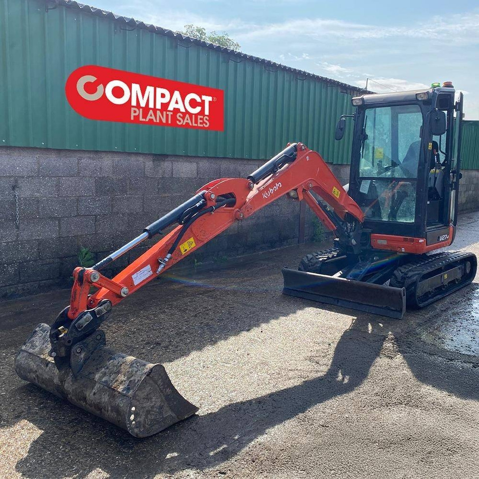 Kubota U 27-4 - حفارة مُصَّغرة: صورة 1 Kubota U 27-4 - حفارة مُصَّغرة: صورة 1