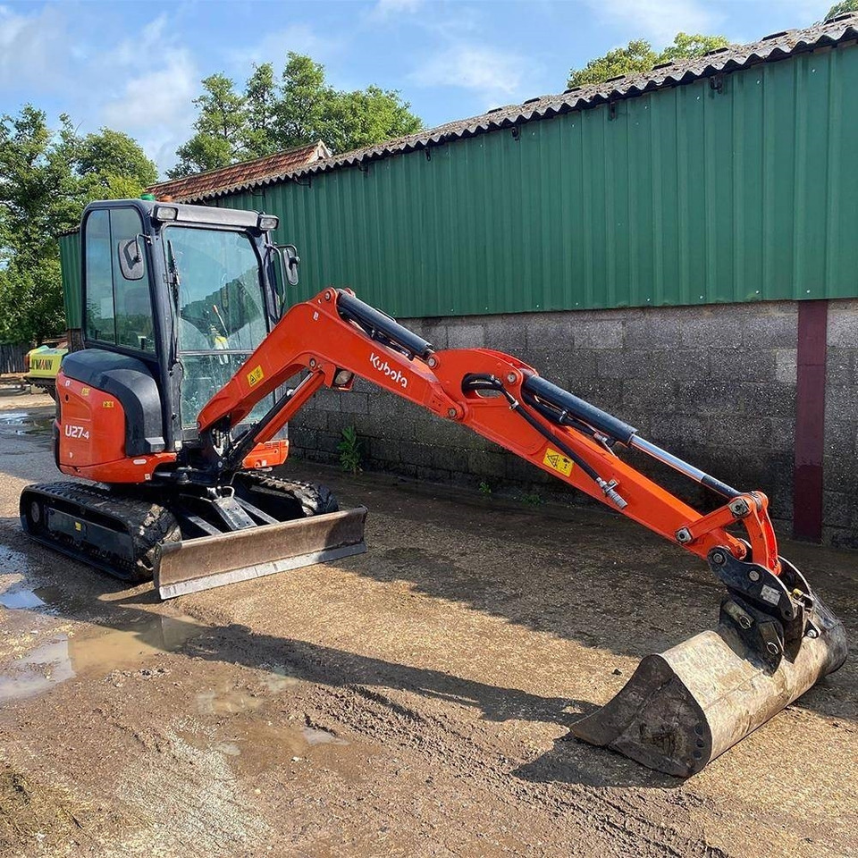 Kubota U 27-4 - حفارة مُصَّغرة: صورة 1 Kubota U 27-4 - حفارة مُصَّغرة: صورة 1