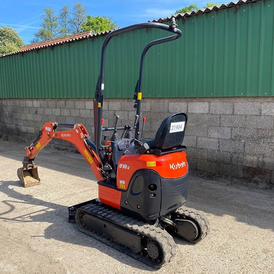 Kubota U10-3  - حفارة مُصَّغرة: صورة 4 Kubota U10-3  - حفارة مُصَّغرة: صورة 4