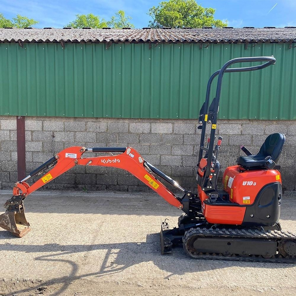 Kubota U10-3  - حفارة مُصَّغرة: صورة 3 Kubota U10-3  - حفارة مُصَّغرة: صورة 3