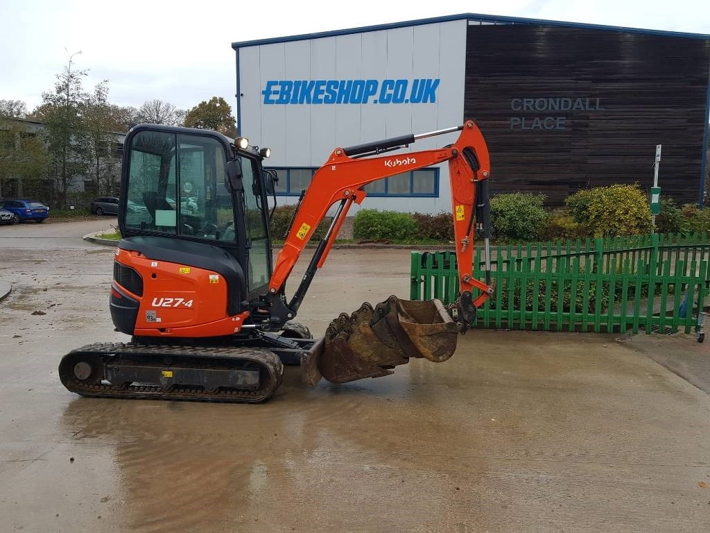 Kubota U27-4 - حفارة مُصَّغرة: صورة 2 Kubota U27-4 - حفارة مُصَّغرة: صورة 2