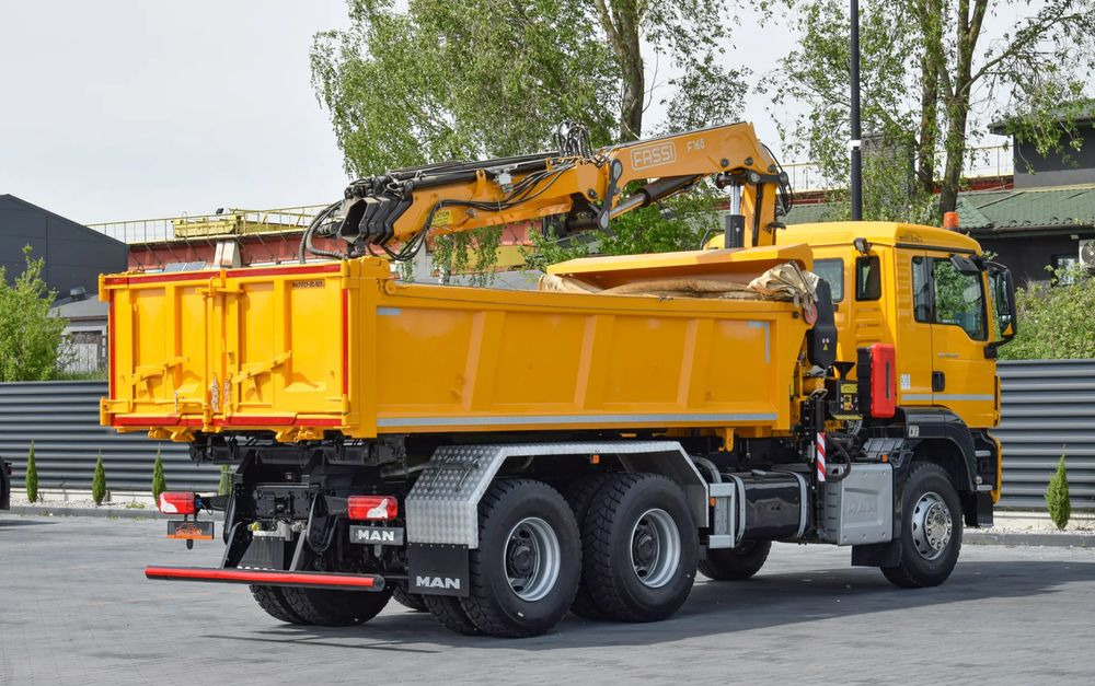 MAN TGS 26.400 / 6x4 / EURO 6 / UDT / HDS FASSI 165 / WYSUW x3 / ROTATOR / CHWYTAK / STEROWANIE RADIOWE / WZMOCNIONA RAMA / WYWROTKA / HYDROBURTA / AUTOMAT / 2017 / NOWE OPONY - 100% / NISKI PRZEBIEG - شاحنة قلاب: صورة 5 MAN TGS 26.400 / 6x4 / EURO 6 / UDT / HDS FASSI 165 / WYSUW x3 / ROTATOR / CHWYTAK / STEROWANIE RADIOWE / WZMOCNIONA RAMA / WYWROTKA / HYDROBURTA / AUTOMAT / 2017 / NOWE OPONY - 100% / NISKI PRZEBIEG - شاحنة قلاب: صورة 5