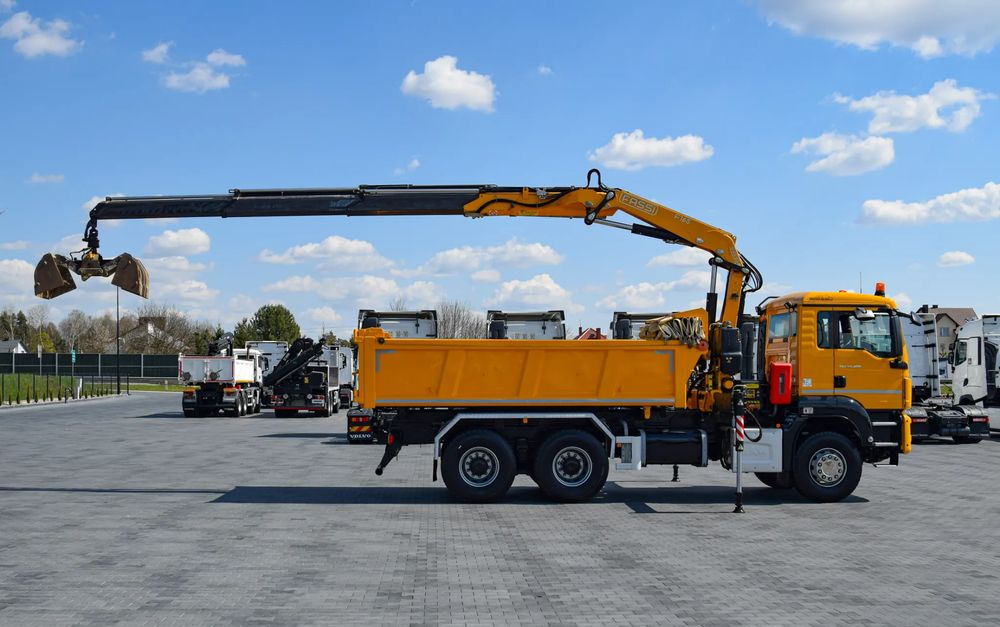 MAN TGS 26.400 / 6x4 / EURO 6 / UDT / HDS FASSI 165 / WYSUW x3 / ROTATOR / CHWYTAK / STEROWANIE RADIOWE / WZMOCNIONA RAMA / WYWROTKA / HYDROBURTA / AUTOMAT / 2017 / NOWE OPONY - 100% / NISKI PRZEBIEG - شاحنة قلاب, شاحنة كرين: صورة 4 MAN TGS 26.400 / 6x4 / EURO 6 / UDT / HDS FASSI 165 / WYSUW x3 / ROTATOR / CHWYTAK / STEROWANIE RADIOWE / WZMOCNIONA RAMA / WYWROTKA / HYDROBURTA / AUTOMAT / 2017 / NOWE OPONY - 100% / NISKI PRZEBIEG - شاحنة قلاب, شاحنة كرين: صورة 4