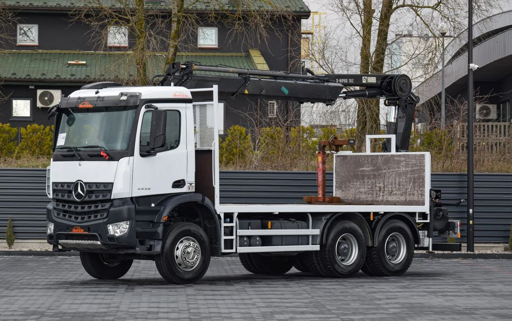 Mercedes-Benz AROCS 2636 / 6x4 / HIAB X-HIPRO 192 E-3 / WYSUW x3 / ROTATOR / STEROWANIE RADIOWE / UDT / PODPORY HYDRAULICZNE / AUTOMAT / KAMERA COFANIA / NISKI PRZEBIEG / SPROWADZONY - آليات: صورة 1 Mercedes-Benz AROCS 2636 / 6x4 / HIAB X-HIPRO 192 E-3 / WYSUW x3 / ROTATOR / STEROWANIE RADIOWE / UDT / PODPORY HYDRAULICZNE / AUTOMAT / KAMERA COFANIA / NISKI PRZEBIEG / SPROWADZONY - آليات: صورة 1