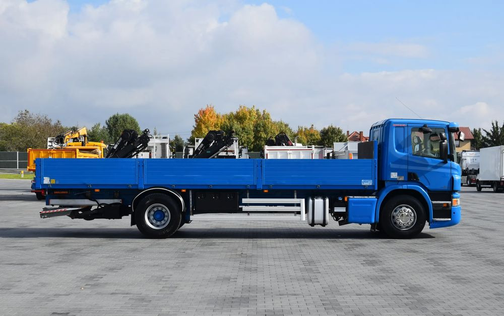 Scania P250 / EURO 6 / SKRZYNIA 7.8 M / WINDA DHOLLANDIA / PODUSZKI NA TYLNEJ OSI / RETARDER / KLIMA / TEMPOMAT / SERWISOWANY / SPROWADZONY - شاحنات مسطحة: صورة 4 Scania P250 / EURO 6 / SKRZYNIA 7.8 M / WINDA DHOLLANDIA / PODUSZKI NA TYLNEJ OSI / RETARDER / KLIMA / TEMPOMAT / SERWISOWANY / SPROWADZONY - شاحنات مسطحة: صورة 4