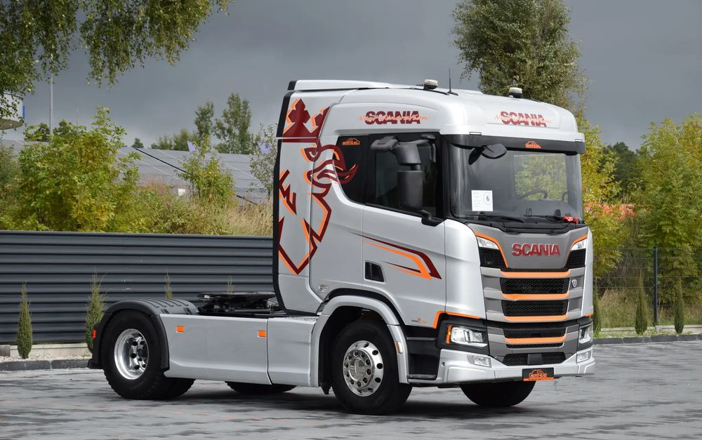 Scania R450 / HYDRAULIKA / RETARDER / ACC / KLIMA / FULL LEDY / ALUFELGI / SERWISOWANA / SPROWADZONA - وحدة جر: صورة 3 Scania R450 / HYDRAULIKA / RETARDER / ACC / KLIMA / FULL LEDY / ALUFELGI / SERWISOWANA / SPROWADZONA - وحدة جر: صورة 3
