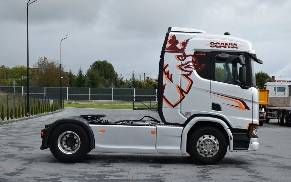 Scania R450 / HYDRAULIKA / RETARDER / ACC / KLIMA / FULL LEDY / ALUFELGI / SERWISOWANA / SPROWADZONA - وحدة جر: صورة 4 Scania R450 / HYDRAULIKA / RETARDER / ACC / KLIMA / FULL LEDY / ALUFELGI / SERWISOWANA / SPROWADZONA - وحدة جر: صورة 4