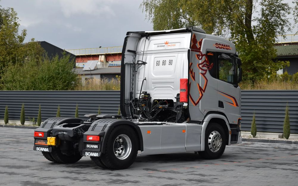 Scania R450 / HYDRAULIKA / RETARDER / ACC / KLIMA / FULL LEDY / ALUFELGI / SERWISOWANA / SPROWADZONA - وحدة جر: صورة 5 Scania R450 / HYDRAULIKA / RETARDER / ACC / KLIMA / FULL LEDY / ALUFELGI / SERWISOWANA / SPROWADZONA - وحدة جر: صورة 5