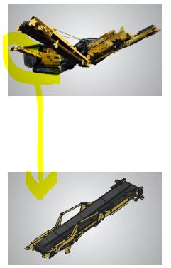 Seitenband für eine R3h Prallbrechanlage - سيور ناقلة: صورة 5 Seitenband für eine R3h Prallbrechanlage - سيور ناقلة: صورة 5