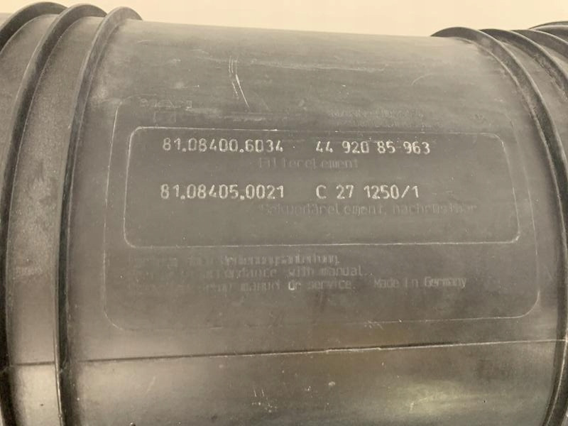 FILTR POWIETRZA OBUDOWA FILTRA MAN TGS TGX TGA - فلتر الهواء - شاحنة: صورة 4 FILTR POWIETRZA OBUDOWA FILTRA MAN TGS TGX TGA - فلتر الهواء - شاحنة: صورة 4