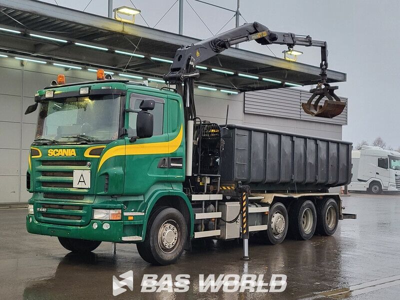 Scania R R440 - شاحنة, شاحنة كرين: صورة 1 Scania R R440 - شاحنة, شاحنة كرين: صورة 1