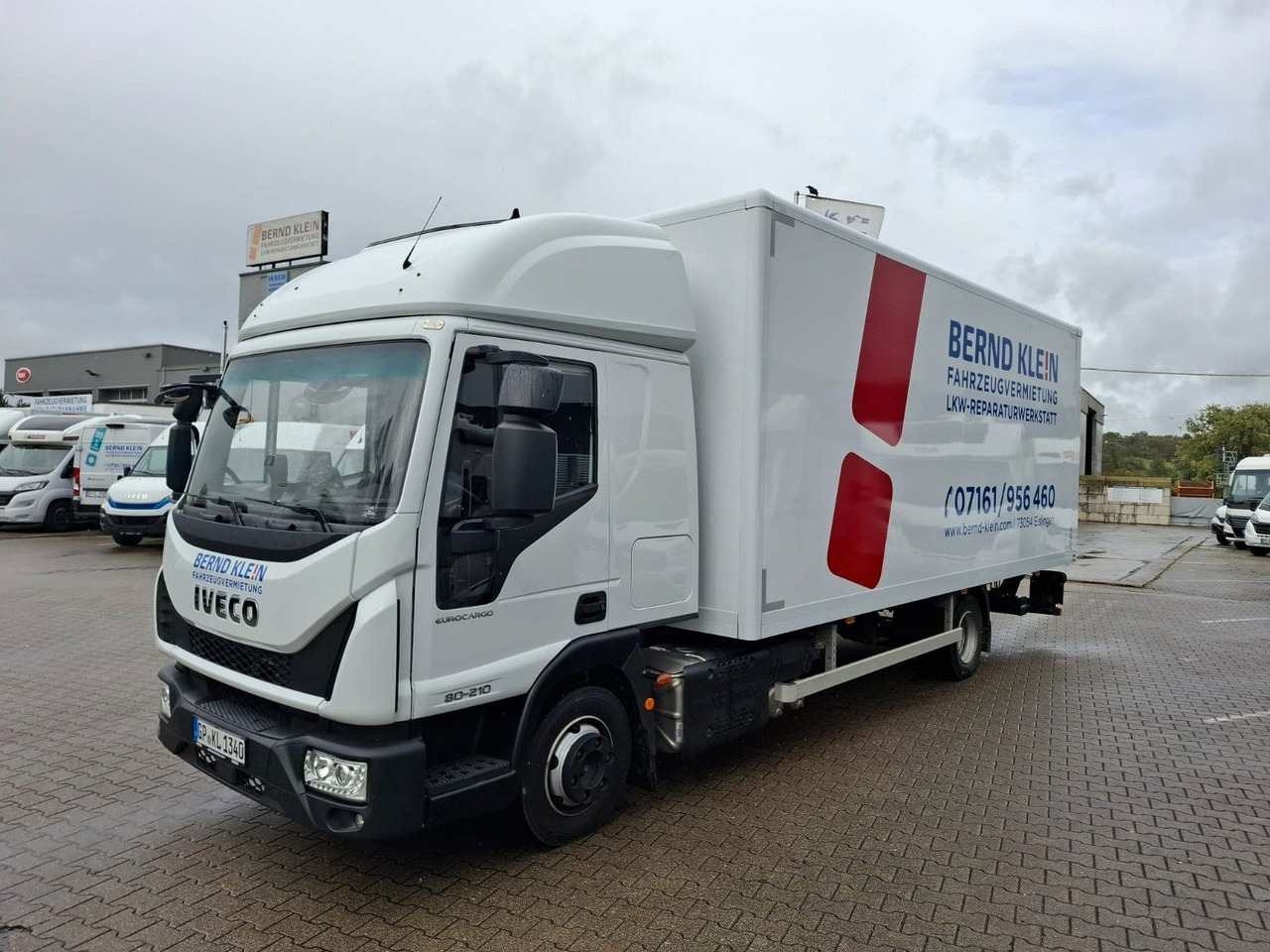 Iveco ML80-210, FFH, Koffer, LBW, Luft, - شاحنة مغلقة الصندوق: صورة 1 Iveco ML80-210, FFH, Koffer, LBW, Luft, - شاحنة مغلقة الصندوق: صورة 1