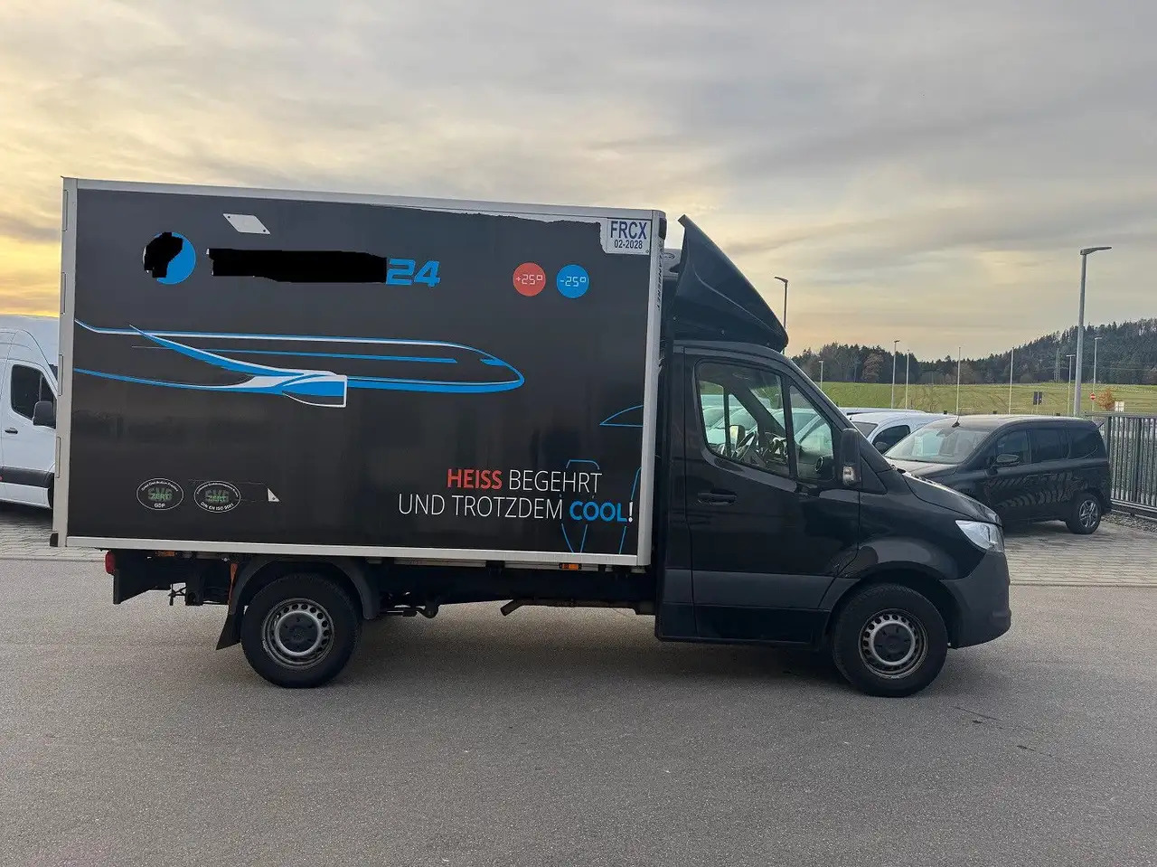 Mercedes-Benz Sprinter 317 CDI Lang Tiefkühlkoffer Carrier - شاحنة مُبرّدة للتوصيل: صورة 3 Mercedes-Benz Sprinter 317 CDI Lang Tiefkühlkoffer Carrier - شاحنة مُبرّدة للتوصيل: صورة 3