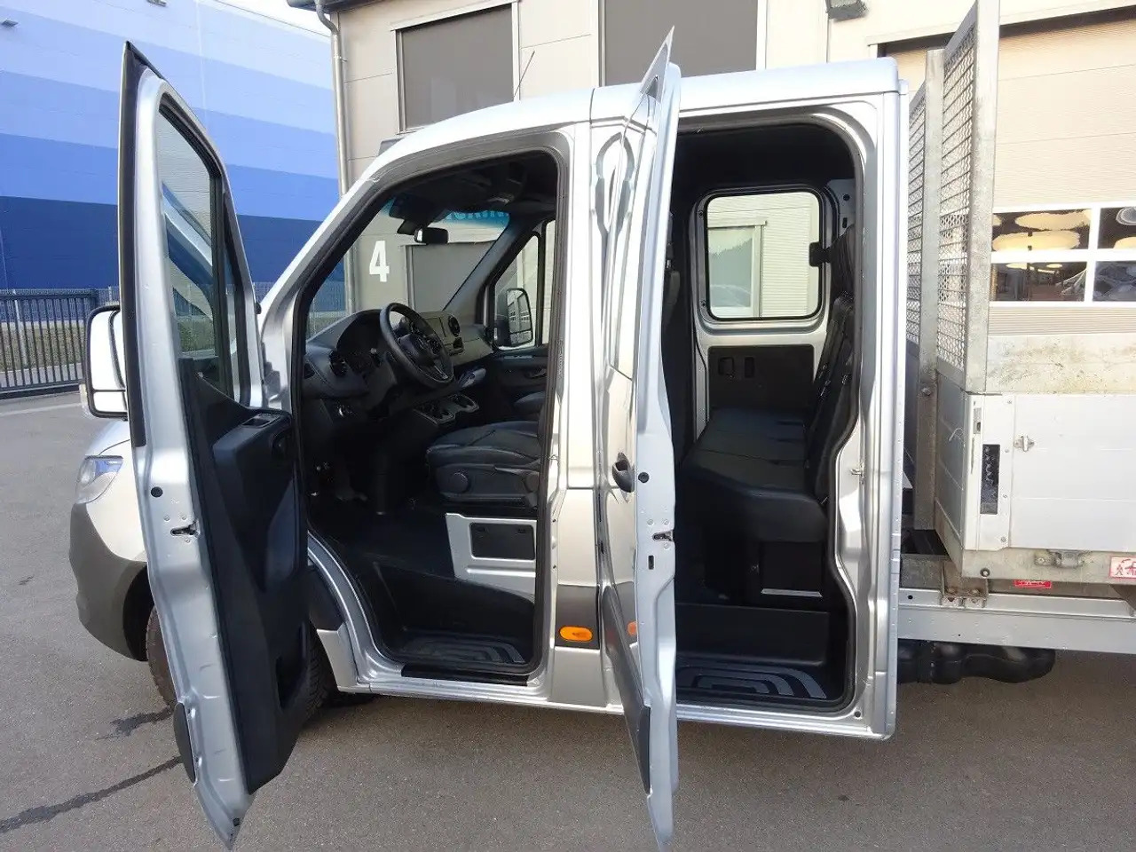 Mercedes-Benz Sprinter 319 CDI DoKa Maxi Kipper AHK 2,8t - شاحنة مفتوحة, الشاحنات الصغيرة كابينة مزدوجة: صورة 5 Mercedes-Benz Sprinter 319 CDI DoKa Maxi Kipper AHK 2,8t - شاحنة مفتوحة, الشاحنات الصغيرة كابينة مزدوجة: صورة 5