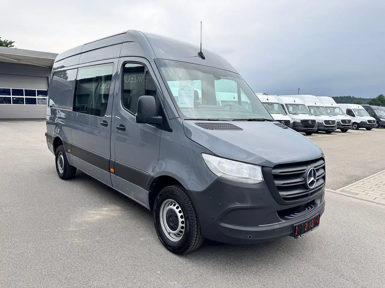Mercedes-Benz Sprinter 319 CDI Mixto Lang Hoch Klima AHK - فان, الشاحنات الصغيرة كابينة مزدوجة: صورة 2 Mercedes-Benz Sprinter 319 CDI Mixto Lang Hoch Klima AHK - فان, الشاحنات الصغيرة كابينة مزدوجة: صورة 2