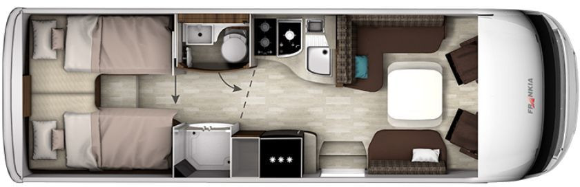 Frankia Titan I 790 GD Solar Klima Keramikv SOG ... - موتر هوم متكامل: صورة 2 Frankia Titan I 790 GD Solar Klima Keramikv SOG ... - موتر هوم متكامل: صورة 2