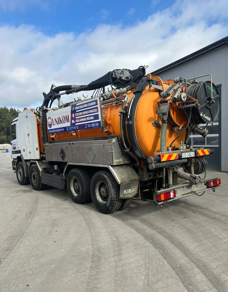 Mercedes-Benz ACTROS 3243 KAISER AQUASTER WUKO - شاحنة الشفط: صورة 5 Mercedes-Benz ACTROS 3243 KAISER AQUASTER WUKO - شاحنة الشفط: صورة 5
