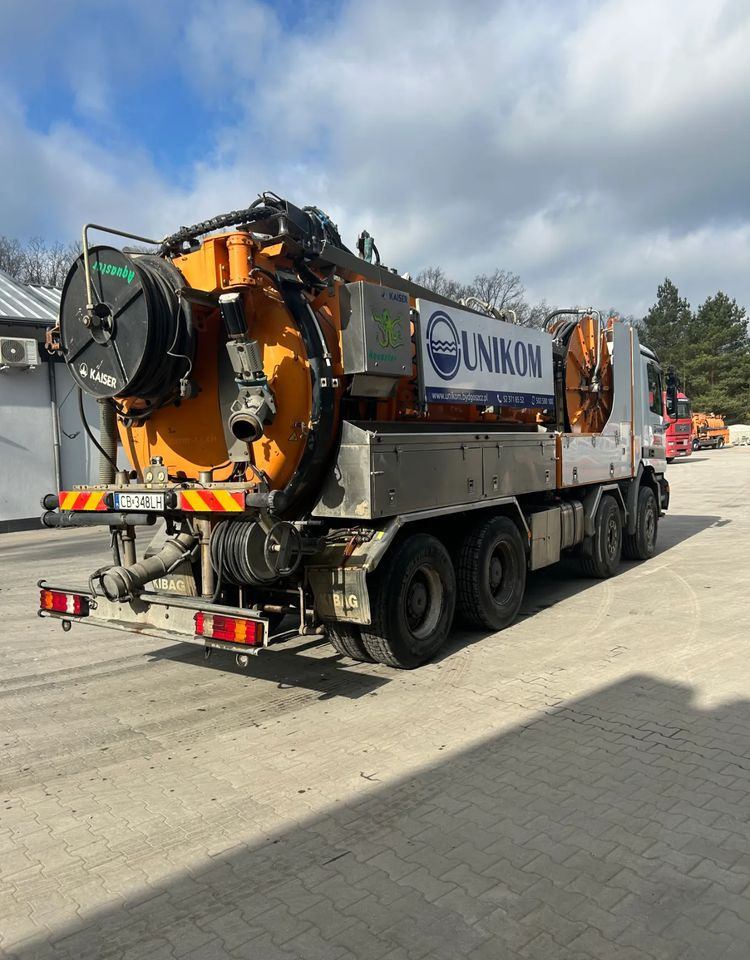 Mercedes-Benz ACTROS 3243 KAISER AQUASTER WUKO - شاحنة الشفط: صورة 4 Mercedes-Benz ACTROS 3243 KAISER AQUASTER WUKO - شاحنة الشفط: صورة 4