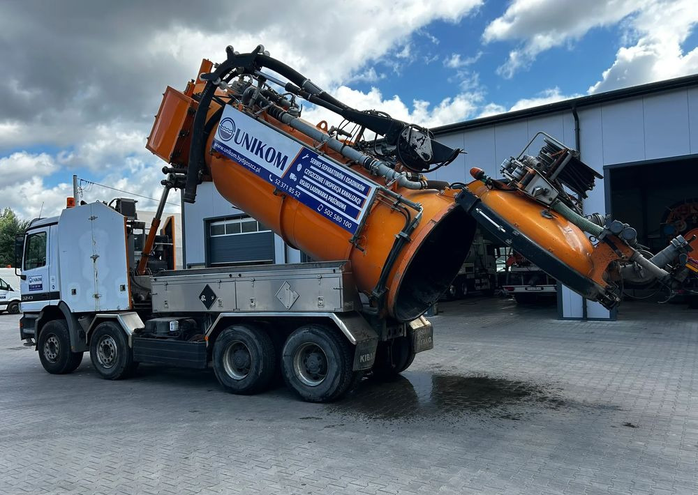 Mercedes-Benz ACTROS 3243 KAISER AQUASTER WUKO - شاحنة الشفط: صورة 2 Mercedes-Benz ACTROS 3243 KAISER AQUASTER WUKO - شاحنة الشفط: صورة 2