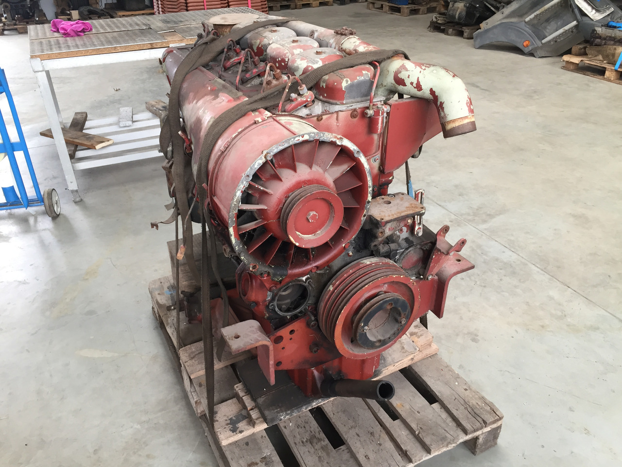 Gebrauchter Motor DEUTZ, 6 - Zylinder, Typ : F 6 L 913, Artikel - Nr. : 81.99999 - 9999 - محرك - شاحنة: صورة 5 Gebrauchter Motor DEUTZ, 6 - Zylinder, Typ : F 6 L 913, Artikel - Nr. : 81.99999 - 9999 - محرك - شاحنة: صورة 5