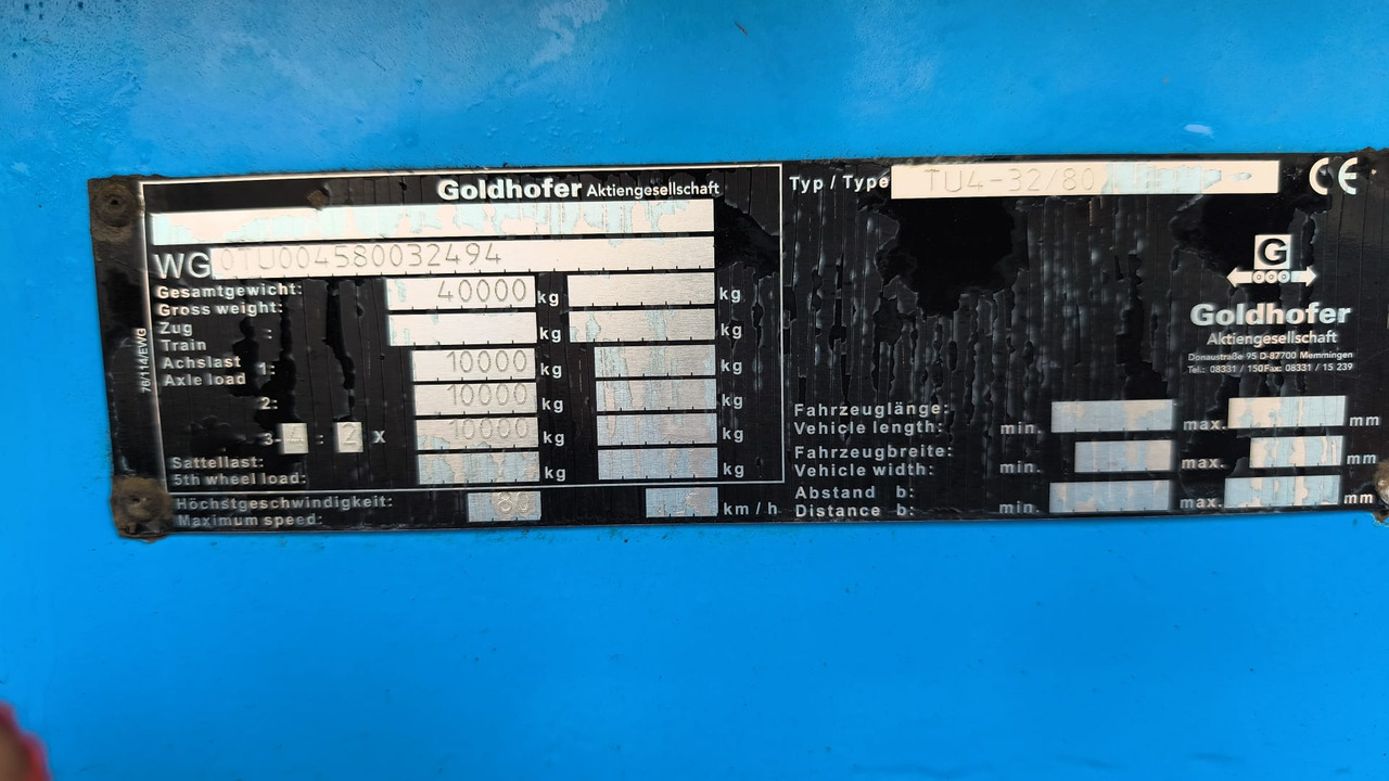 GOLDHOFER, 2010 god. - مقطورة مسطحة منخفضة: صورة 2 GOLDHOFER, 2010 god. - مقطورة مسطحة منخفضة: صورة 2