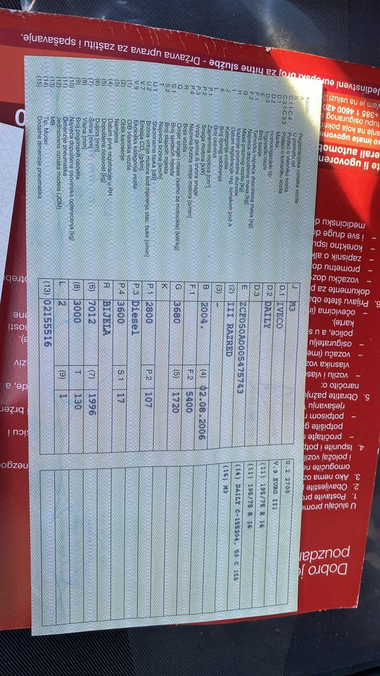 Iveco, 2004 god. - حافلة صغيرة, ميكروباص: صورة 3 Iveco, 2004 god. - حافلة صغيرة, ميكروباص: صورة 3