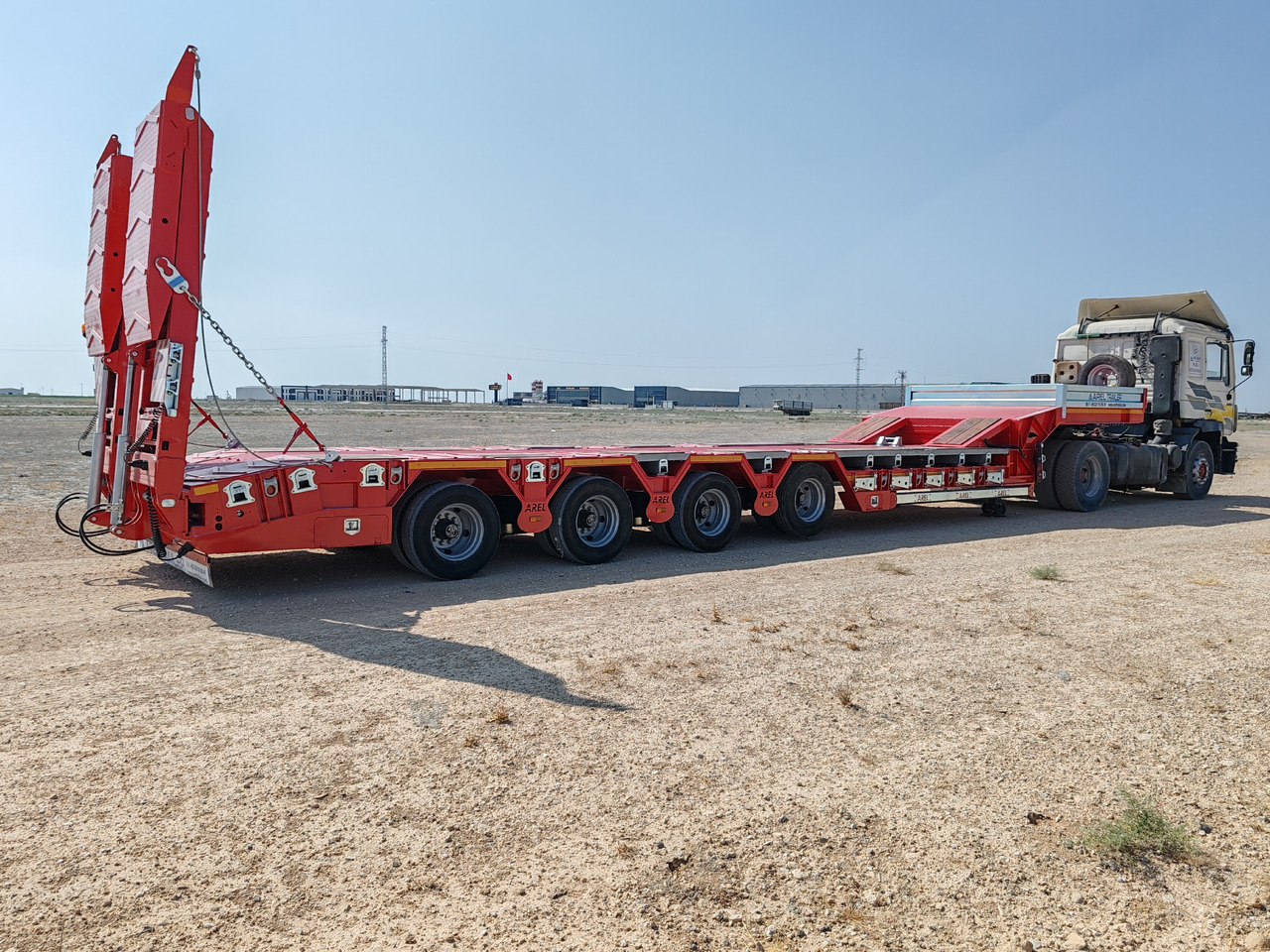 AREL TRAILER 4 AXLE LOWBED TRAILER - عربة منخفضة مسطحة نصف مقطورة: صورة 5 AREL TRAILER 4 AXLE LOWBED TRAILER - عربة منخفضة مسطحة نصف مقطورة: صورة 5