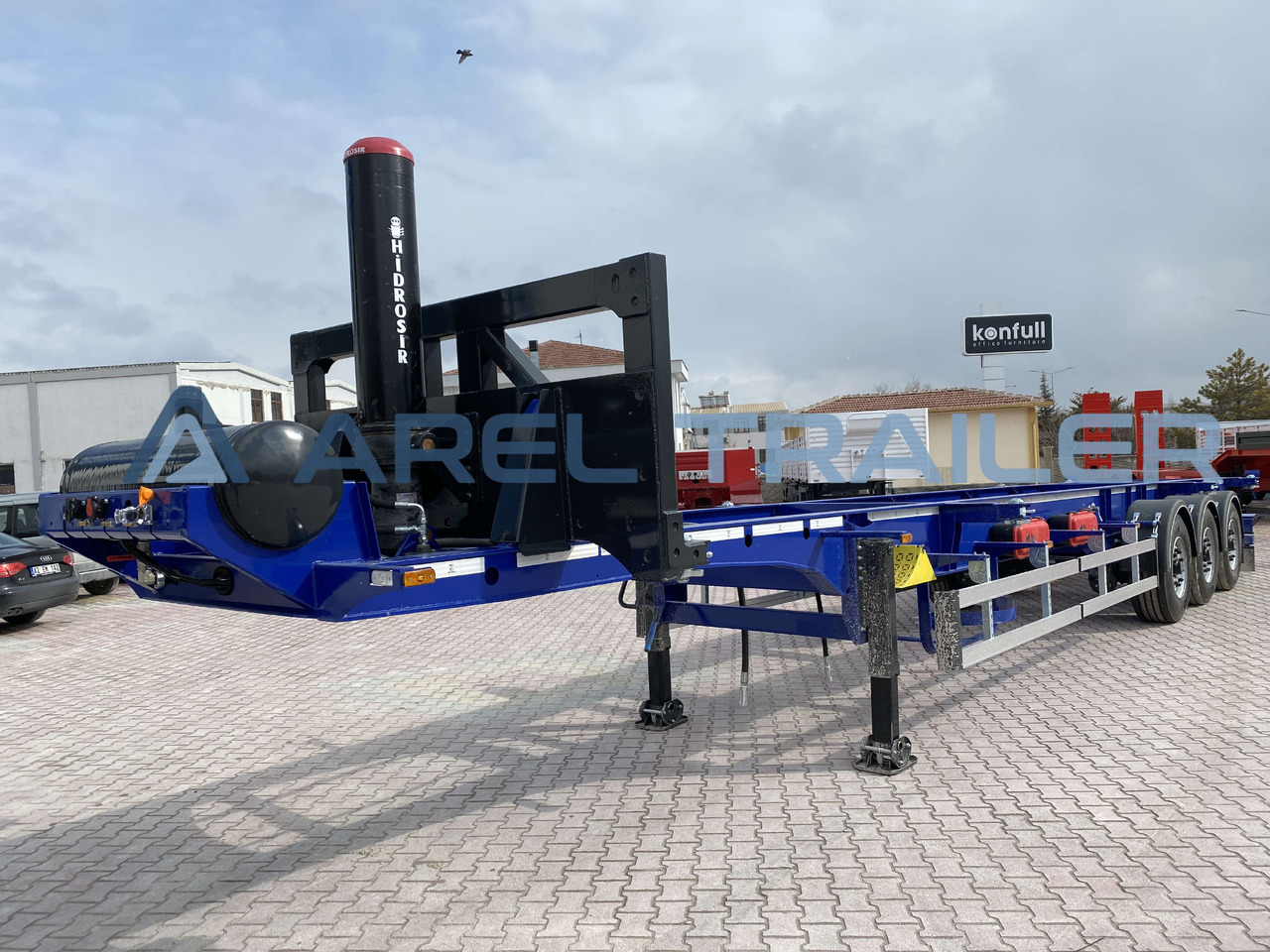 AREL TRAILER 40 FT TIPPING CONTAINER TRAILER - نصف مقطورة لنقل الحاويات: صورة 3 AREL TRAILER 40 FT TIPPING CONTAINER TRAILER - نصف مقطورة لنقل الحاويات: صورة 3