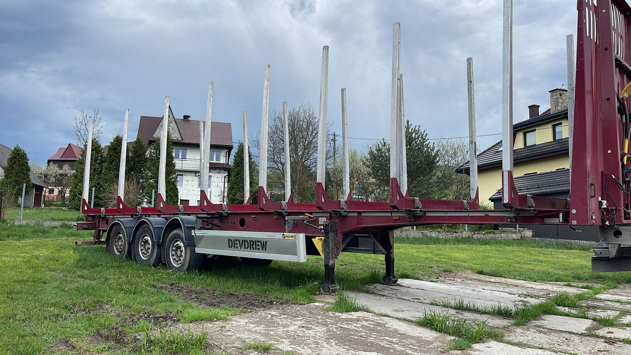 نصف مقطورة اخشاب Naczepa Zasław: صورة 15