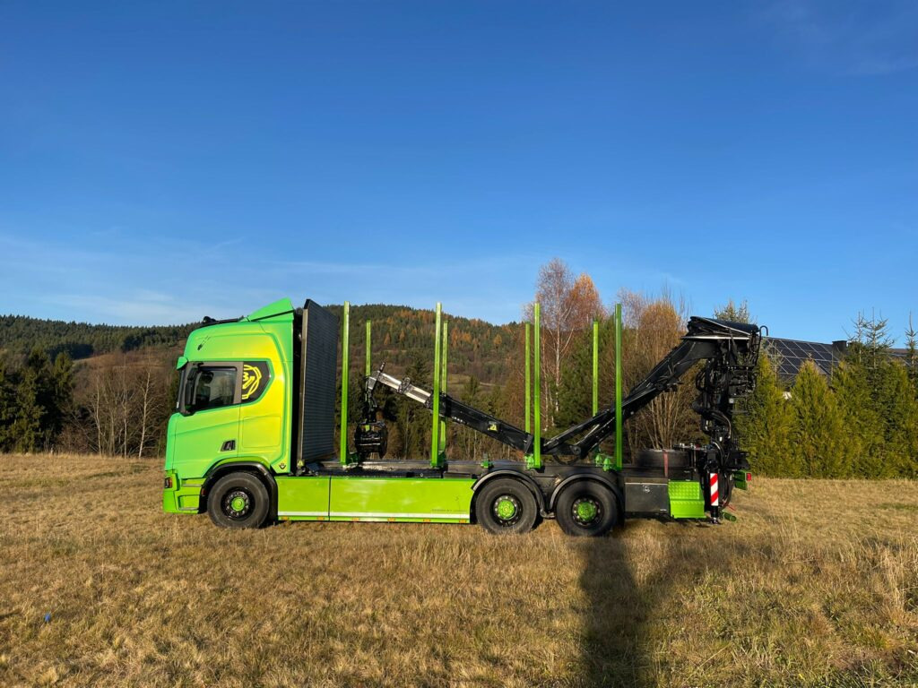 SCANIA 650 „BANDZIOR” - شاحنة قطع الأشجار, شاحنة كرين: صورة 5 SCANIA 650 „BANDZIOR” - شاحنة قطع الأشجار, شاحنة كرين: صورة 5