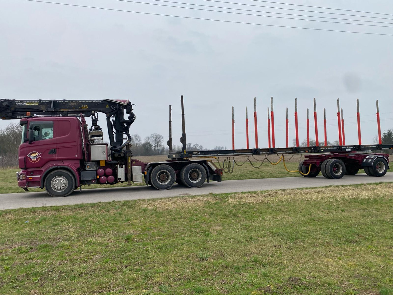 SCANIA R500 - وحدة جر, نصف مقطورة اخشاب: صورة 3 SCANIA R500 - وحدة جر, نصف مقطورة اخشاب: صورة 3