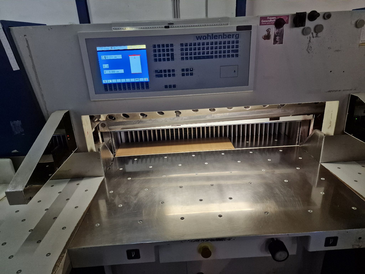 Wohlenberg 115 - آلة قطع الورق: صورة 3 Wohlenberg 115 - آلة قطع الورق: صورة 3