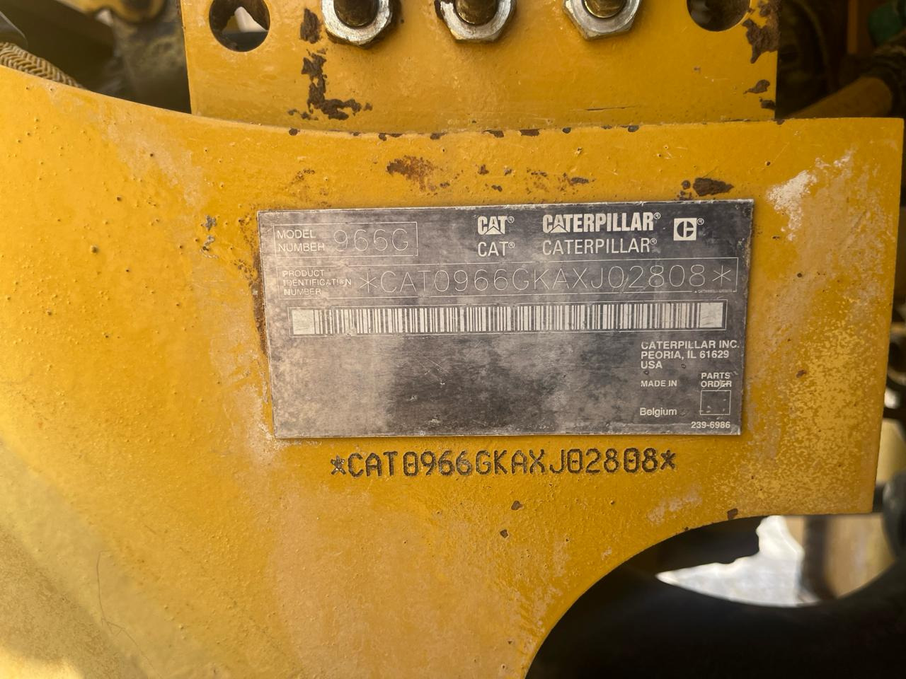 CATERPILLAR 966GII - اللودر بعجل: صورة 2 CATERPILLAR 966GII - اللودر بعجل: صورة 2