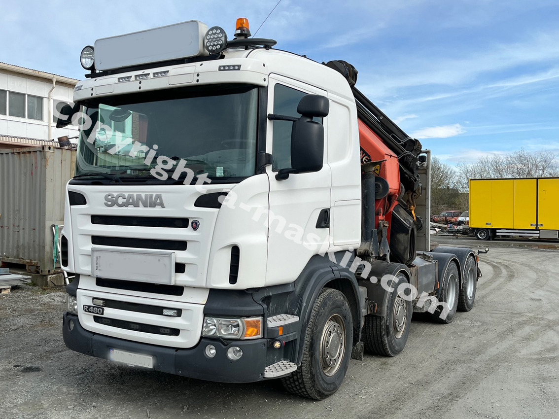 Scania with Palfinger PK 850002 R480 - وحدة جر: صورة 1 Scania with Palfinger PK 850002 R480 - وحدة جر: صورة 1