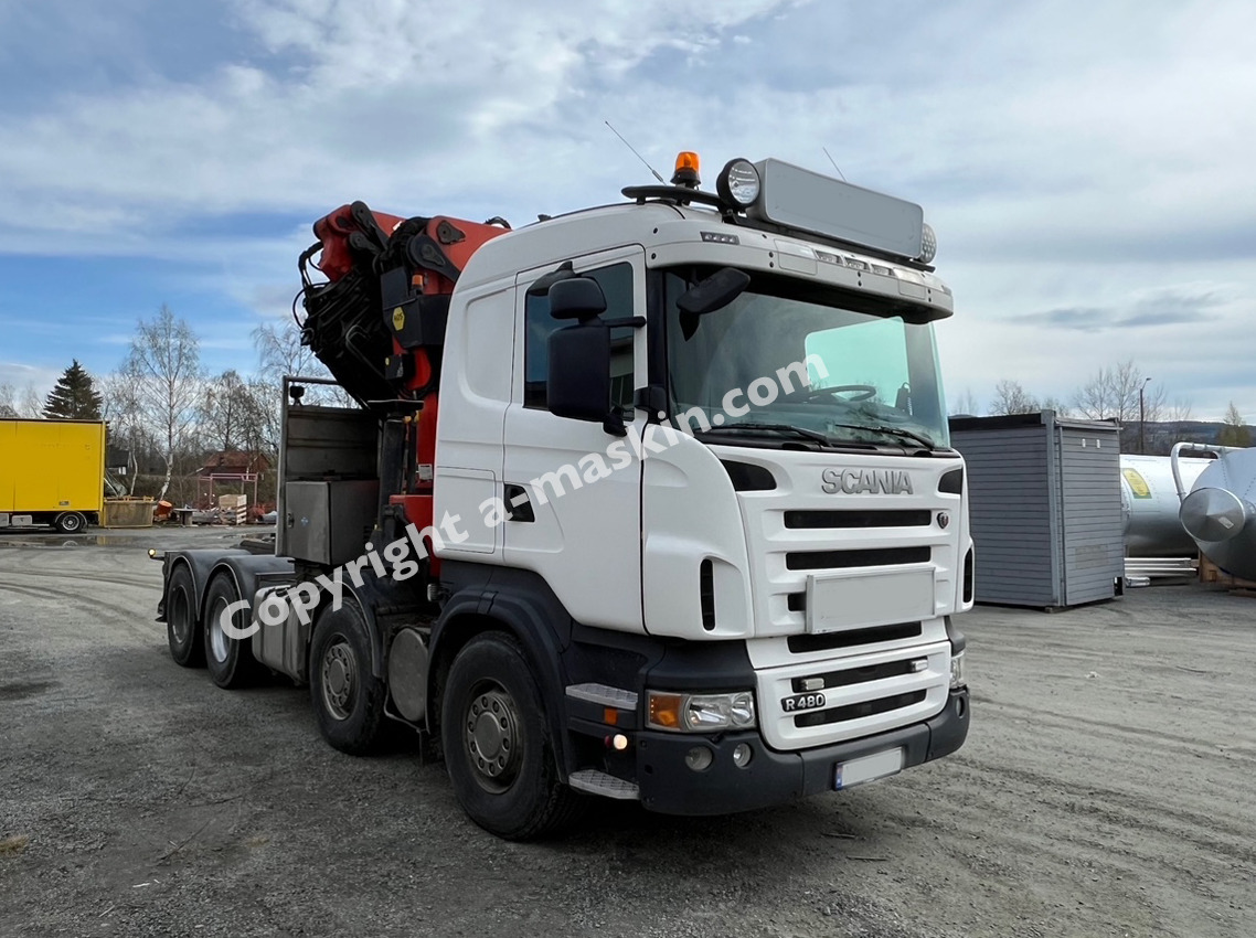 Scania with Palfinger PK 850002 R480 - وحدة جر: صورة 2 Scania with Palfinger PK 850002 R480 - وحدة جر: صورة 2
