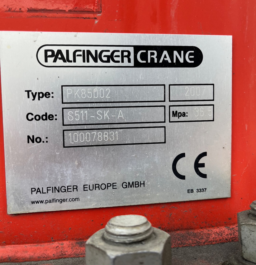 Scania with Palfinger PK 850002 R480 - وحدة جر: صورة 5 Scania with Palfinger PK 850002 R480 - وحدة جر: صورة 5